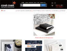 Tablet Screenshot of coralcoast.com.au